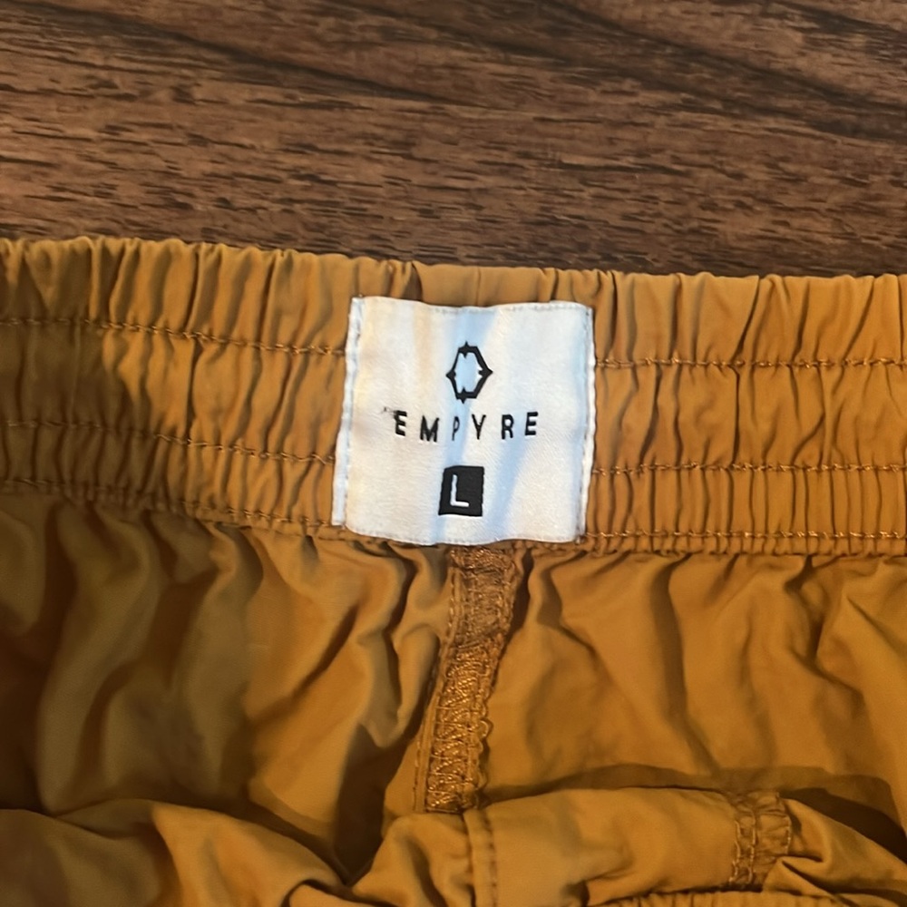 Mustard Gold Empyre Athletic Shorts